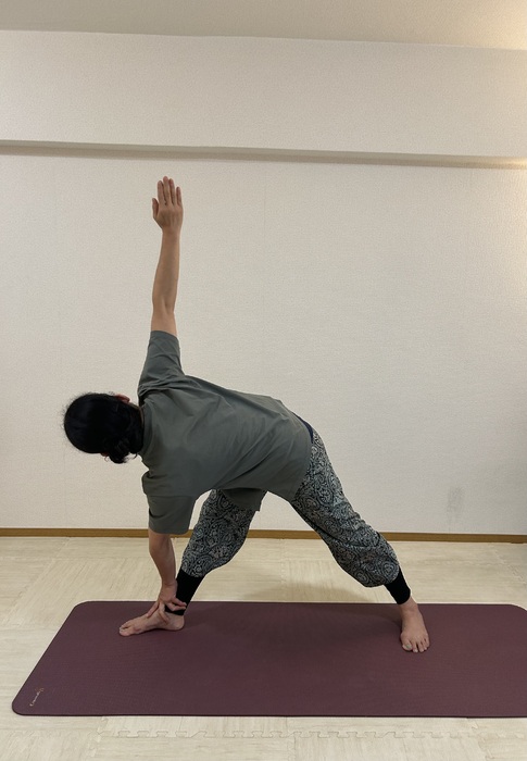 会員 Y.N様 トライアングルのポーズ